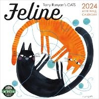 Enlarge image Cover: Feline 2024 Mini Calendar - Amber Lotus