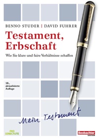 Enlarge image Cover: Testament, Erbschaft - Beobachter-Edition