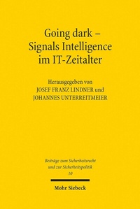 Abbildung von: Going dark - Signals Intelligence im IT-Zeitalter - Mohr Siebeck