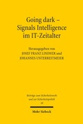 Cover: Going dark - Signals Intelligence im IT-Zeitalter - Mohr Siebeck