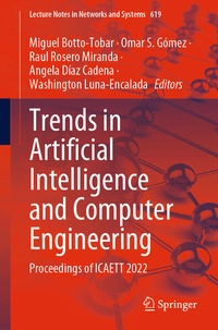 Enlarge image Cover: Trends in Artificial Intelligence and Computer Engineering - Springer
