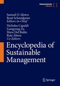 Cover: Encyclopedia of Sustainable Management - Springer