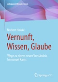 Cover: Vernunft, Wissen, Glaube - Springer VS