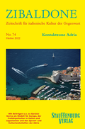 Cover: Kontaktzone Adria - Stauffenburg
