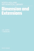 Cover: Dimension and Extensions - North-Holland