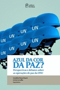 Cover: Azul da cor da paz? - Sociedade Mineira de Cultura - Editora PUC Minas