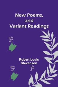 Abbildung von: New Poems, and Variant Readings - Alpha Editions