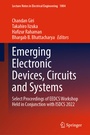 Cover: Emerging Electronic Devices, Circuits and Systems - Springer