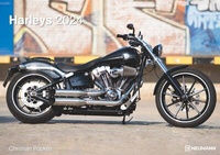 Abbildung von: Harleys 2024 - Wand-Kalender - 42x29,7 - Motorrad - Neumann