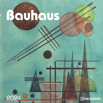 Abbildung von: Bauhaus 2024 - Wand-Kalender - Broschüren-Kalender - 30x30 - 30x60 geöffnet - Kunst-Kalender - Neumann