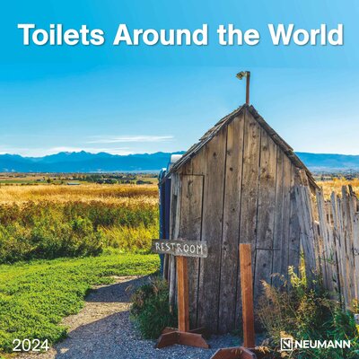 Abbildung von: Toilets Around the World 2024 - Wand-Kalender - Broschüren-Kalender - 30x30 - 30x60 geöffnet - Toiletten-Kalender - Neumann