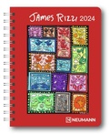 Cover: James Rizzi 2024 - Diary - Buchkalender - Taschenkalender - Kunstkalender - 16,5x21,6 - Neumann