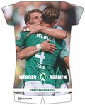 Cover: Werder Bremen 2024 - Trikotkalender - Fan-Kalender - Fu&szlig;ball-Kalender - 34,1x42 - Sport - Neumann