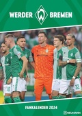 Cover: Werder Bremen 2024 - A3-Kalender - Fu&szlig;ball-Kalender - Fan-Kalender - 29,7x42 - Sport - Neumann