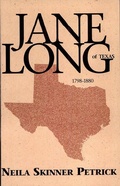 Cover: Jane Long of Texas - Pelican Publishing