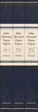 Cover: John Howard Payne Papers, 3-volume Set - University of Nebraska Press