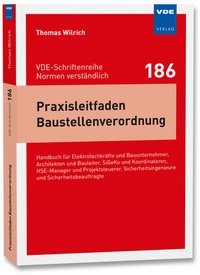 Abbildung von: Praxisleitfaden Baustellenverordnung - VDE Verlag