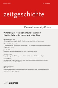 Abbildung von: Verhandlungen von Geschlecht und Sexualität in visuellen Kulturen der 1920er- und 1930er-Jahre - Brill Deutschland