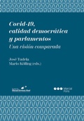 Cover: Covid-19, calidad democr&aacute;tica y parlamentos : una visi&oacute;n comparada - Marcial Pons, Ediciones Jur&iacute;dicas y Sociales