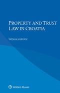 Abbildung von: Property and Trust Law in Croatia - Wolters Kluwer