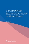 Abbildung von: Information Technology Law in Hong Kong - Wolters Kluwer