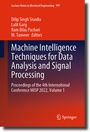 Cover: Machine Intelligence Techniques for Data Analysis and Signal Processing - Springer