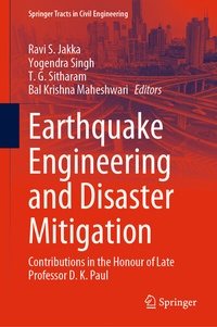 Enlarge image Cover: Earthquake Engineering and Disaster Mitigation - Springer