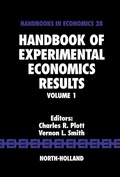 Cover: Handbook of Experimental Economics Results: Volume 1 - North-Holland