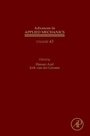 Cover: Advances in Applied Mechanics - Academic Press