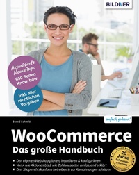 Abbildung von: WooCommerce - Das große Handbuch - aktualisierte Neuauflage - Bildner Verlag
