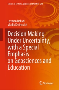 Abbildung von: Decision Making Under Uncertainty, with a Special Emphasis on Geosciences and Education - Springer