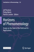 Cover: Horizons of Phenomenology - Springer