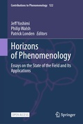 Cover: Horizons of Phenomenology - Springer