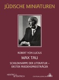 Cover: Max Tau - Hentrich und Hentrich Verlag Berlin