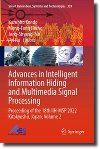 Enlarge image Cover: Advances in Intelligent Information Hiding and Multimedia Signal Processing - Springer
