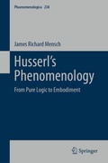 Cover: Husserl's Phenomenology - Springer