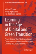 Cover: Learning in the Age of Digital and Green Transition - Springer