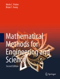 Cover: Mathematical Methods for Engineering and Science - Springer