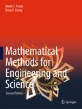 Cover: Mathematical Methods for Engineering and Science - Springer