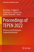 Cover: Proceedings of TEPEN 2022 - Springer