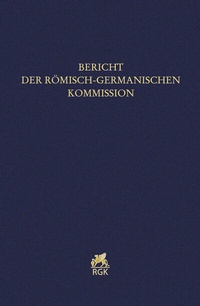 Bild: Bericht der Römisch-Germanischen Kommission 101/102 (2020/2021)) - Mann, Gebr.