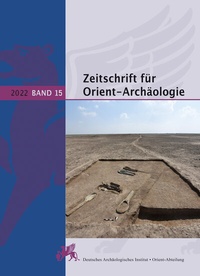 Abbildung von: Zeitschrift für Orient-Archäologie - Mann, Gebr.