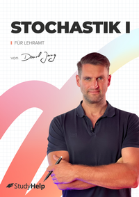 Abbildung von: Stochastik 1 für Lehramt mit Lernvideos von Daniel Jung - StudyHelp Verlag