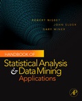 Cover: Handbook of Statistical Analysis and Data Mining Applications - Academic Press