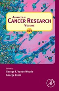 Cover: Advances in Cancer Research - Academic Press