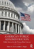 Cover: American Public Administration - Routledge