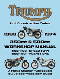 Abbildung von: TRIUMPH 350cc & 500cc UNIT CONSTRUCTION TWINS 1963-1974 WORKSHOP MANUAL - Veloce Enterprises, Inc.