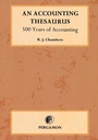 Cover: An Accounting Thesaurus - Elsevier
