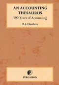 Cover: An Accounting Thesaurus - Elsevier