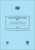 Cover: System Identification 2003 - Elsevier